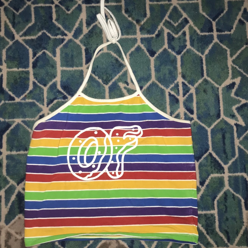 odd future halter crop top